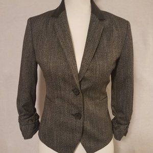 NWOT Express Charcoal Grey Suit Blazer